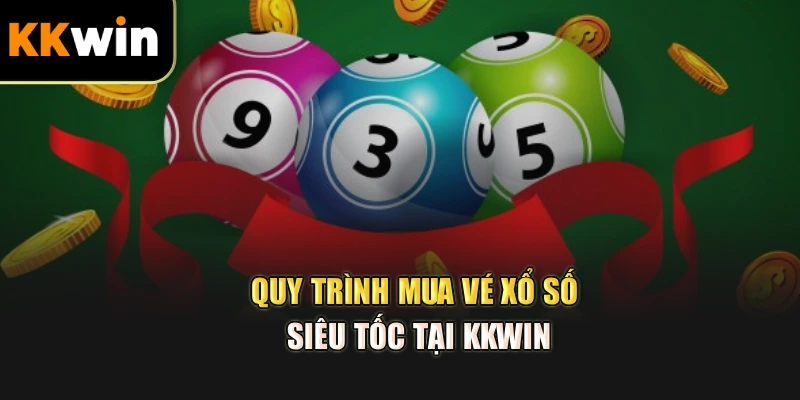 Quy trình mua vé xổ số siêu tốc tại kkwin